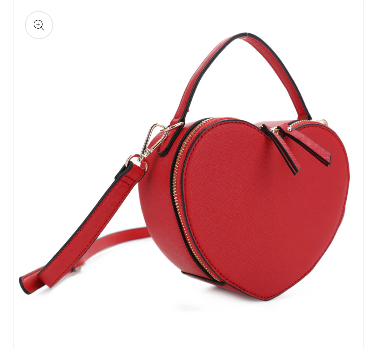 Red heart bag clown