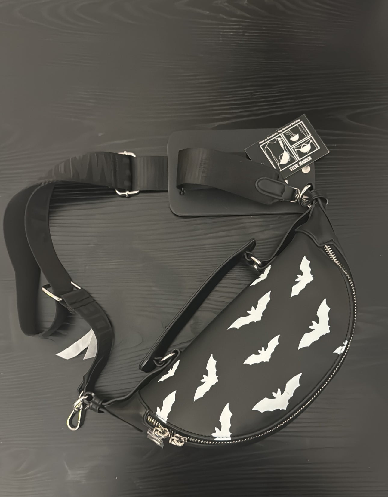 Steve Madden bat bag